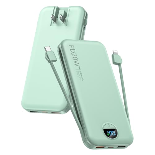 Portable Charger 10000mAh PD20W w (Green)