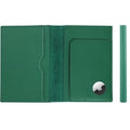 Albatross Leather Travel Passport Holder (Green)