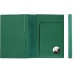Albatross Leather Travel Passport Holder (Green)