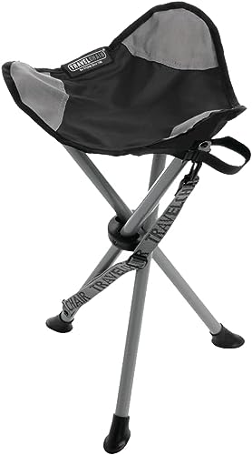 Slacker Tripod Chair for Camping (Black / Original Slacker)