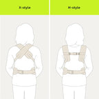 Baby Carrier Newborn to Toddler (Brown Zebra)