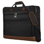 Suit Garment Bag for Travel (Black Brown)