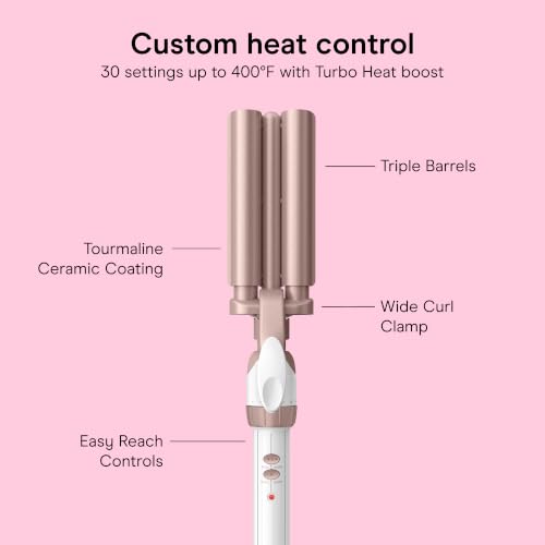Curling Iron & Waver Hair Tool (1 inch)