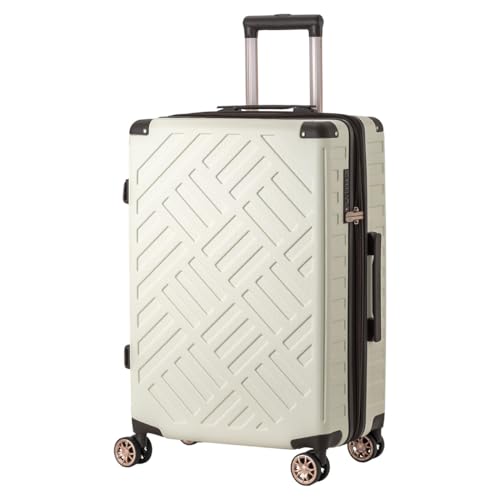 23" Checked luggage (IVORY / 23-in)