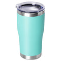 20oz Tumbler with Lid Stainless Steel Tumblers Bulk (Light Blue / 1 count)