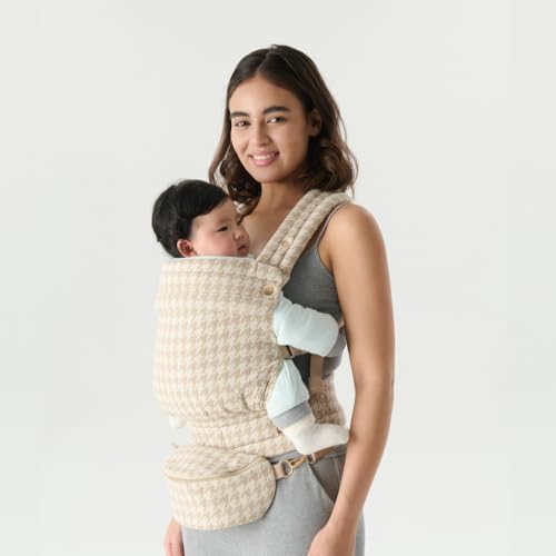 Ergonomic Baby Carrier for Newborns to Toddlers (Beige)