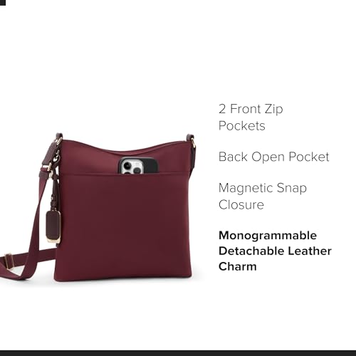Womens Tyler Crossbody Wine One Size (One Size / Wine)