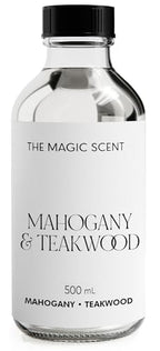 Mahogany & Teakwood Diffuser Oil Scents for Home (16.9 Fl Oz (Pack of 1))