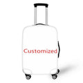 Customized Travel Luggage Covers Anti Scratch Thick Personalized Suitcase Case Fits 22 (M(for 22-25 inch luggage) / 1-Customized)