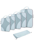Compression Packing Cubes (Clear Blue)
