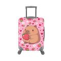 Sweet Strawberry Suitcase Cover (XL(for 30-32 inch luggage) / Sweet Strawberry Capybara)