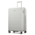 26 Inch Luggage with Spinner Wheels (Smoke White / 26 Inch EXT)