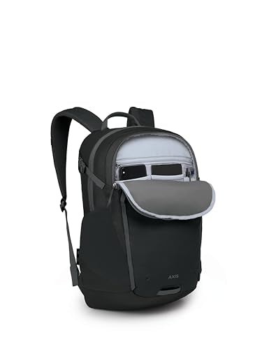 Axis Laptop Backpack (Black/Coal Grey)