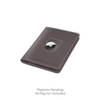 Passport Wallet with Holder for AirTag (Slate)