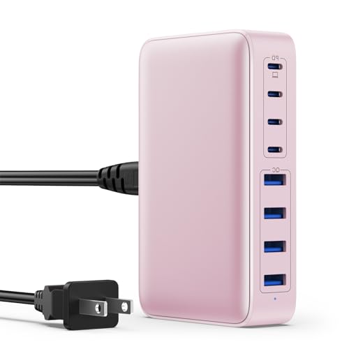 USB C Charger 200W USB C Charger Block (Pink / 200W)
