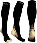 Physix Gear Compression Socks (Black/Beige / XX-Large)