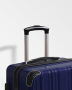 Luggage Set Lightweight and Durable Hardshell (navy new / 5-Piece Set)