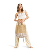 Women's Beach Tote Bag (One Size / Beach Lover - Portabella Tropical Tile)