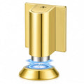 Magnetic Door Stopper Floor Mount (Polished Gold)