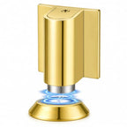 Magnetic Door Stopper Floor Mount (Polished Gold)
