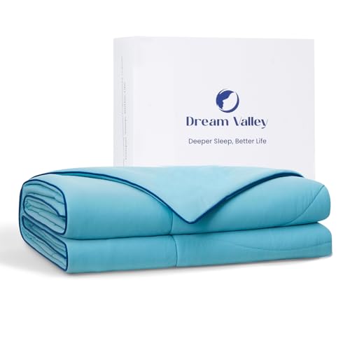 Outlast® Deepsleep Cooling Comforter (Dream Blue With Navy Trim / Classic 90"x90")