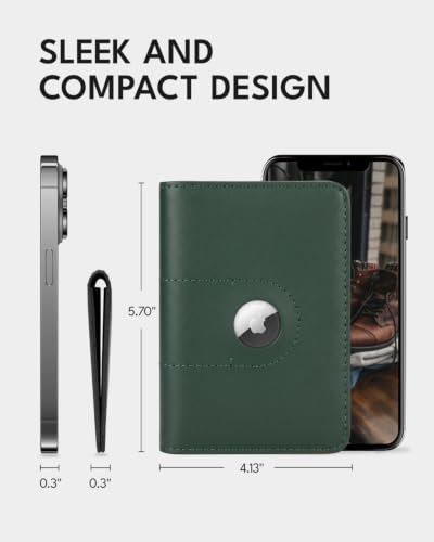 Passport Holder for Travel (Forest Green)