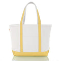 Medium Classic Canvas Tote Bag for Women (Yellow)