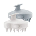 2 Pack Large Scalp Massager Scrubber Shampoo Brush for Hair Growth (New Grey & Beige)