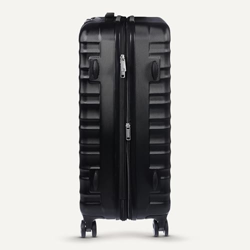 2 Piece Hardside Luggage Set (Black / 2-Piece Set)