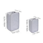 Travel Shoe Bags (Grey / 2+2 Packs)