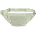 Fanny Pack for Women Shoulder Sling Bag with 4 (Sage Green / Large)