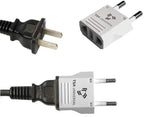 United States to Portugal Travel Power Adapter to Connect North American Electrical Plugs to Portuguese Outlets for Cell Phones (6-Pack / Orange)