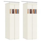 Long Garment Bags for Gowns Dress Bags for Gowns 65 in (Beige / 65"-2 Pack)