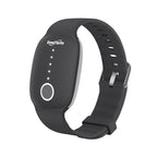 Fashion FDA Cleared Relieve Nausea Electrode Stimulator Morning Sickness Motion Travel Sickness Vomit Relief Rechargeable No Gel Drug Free Wrist Bands Without Side Effects (Charcoal Black)