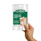 First Aid Portable Pack (15 Count (Pack of 12))