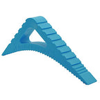 Rubber Door Stopper & Window Wedge (Sky Blue)