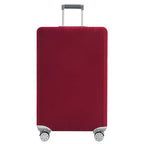Travelkin Luggage Covers For Suitcase Tsa Approved Suitcase Cover Protector (Wine Red / L)
