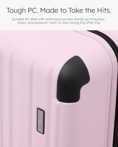 Luggage Lightweight and Durable Hardshell (Light Pink2.0 / S(20in))