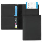 Leather Passport Holder (Black)