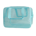 Travel Clear TPU Bag (light turquoise)