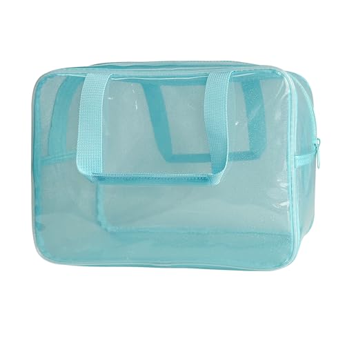 Travel Clear TPU Bag (light turquoise)