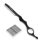 Hair Razors For Cutting Hair 6.89" (Black)