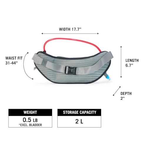 Zulo Hydration Hip Pack (2L / Crazy Yellow)