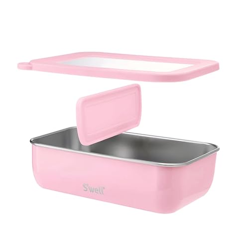 Stainless Steel Bento Box (Peony)