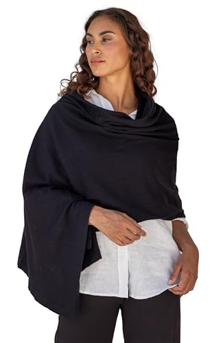 Dreamsoft Travel Scarf (Organic Cotton / Black)