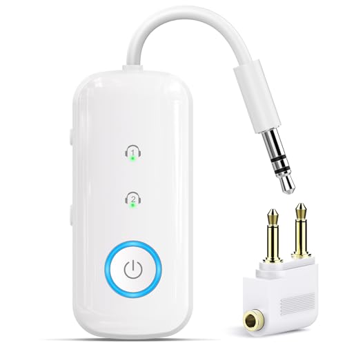 Premium Pro Bluetooth 5.4 Transmitter Receiver (White)
