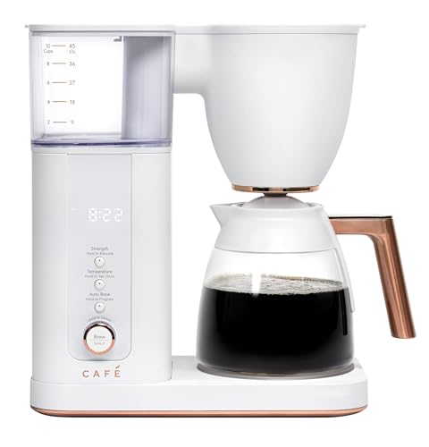 Specialty Drip Coffee Maker 10 (Matte White / Glass Carafe)