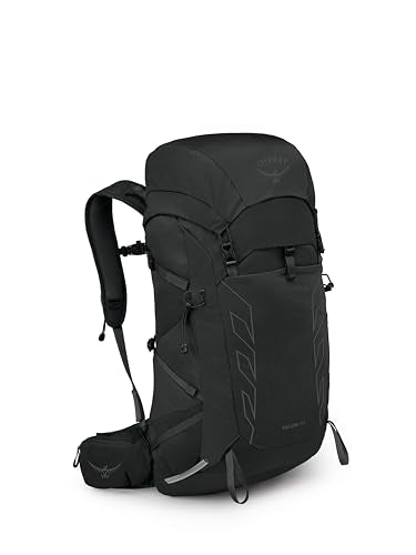 Talon 33L Men's Lightweight Hiking Backpack (33L - Standard Fit / Black/Coal Grey)