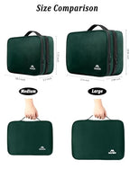 Electronics Travel Organizer (Dark Green / Medium)