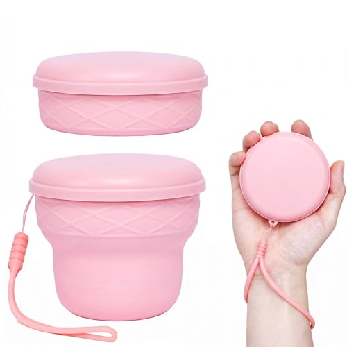 Collapsible Cup for Travel (Pink)